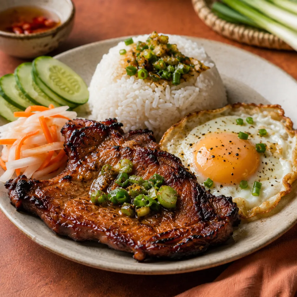 Bàn ăn tại Nguyễn Dần